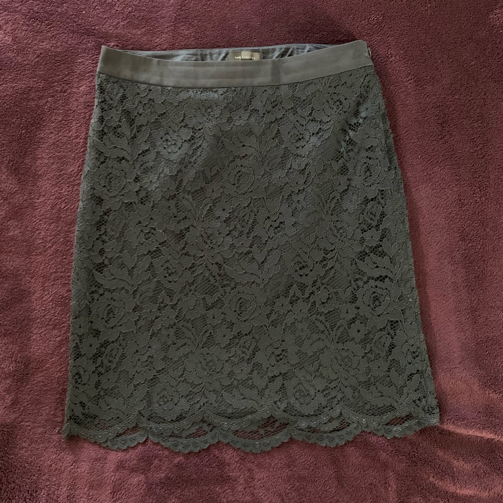 The Limited Lace Skirt Sz.4 Navy